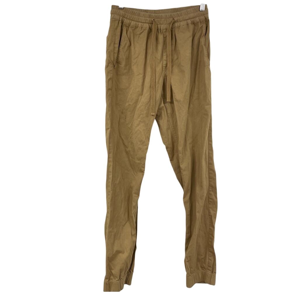 J Crew Tan Jogger Casual Pull On Pants Womens S Lightweight Beachy Vacation
